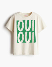 OUI OUI - Hand Drawn | Strijktransfer