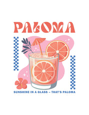 Paloma – Cocktail Club | Strijktransfer