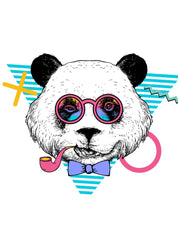 Panda - 90's Animals Clothing Transfers