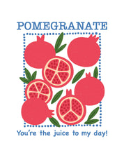 Pomegranate – Fruit Parade | Strijktransfer
