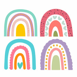Regenbogen – All-over transfervel