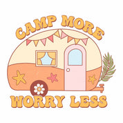 Camp more - Retro Summer Clothing Transfer