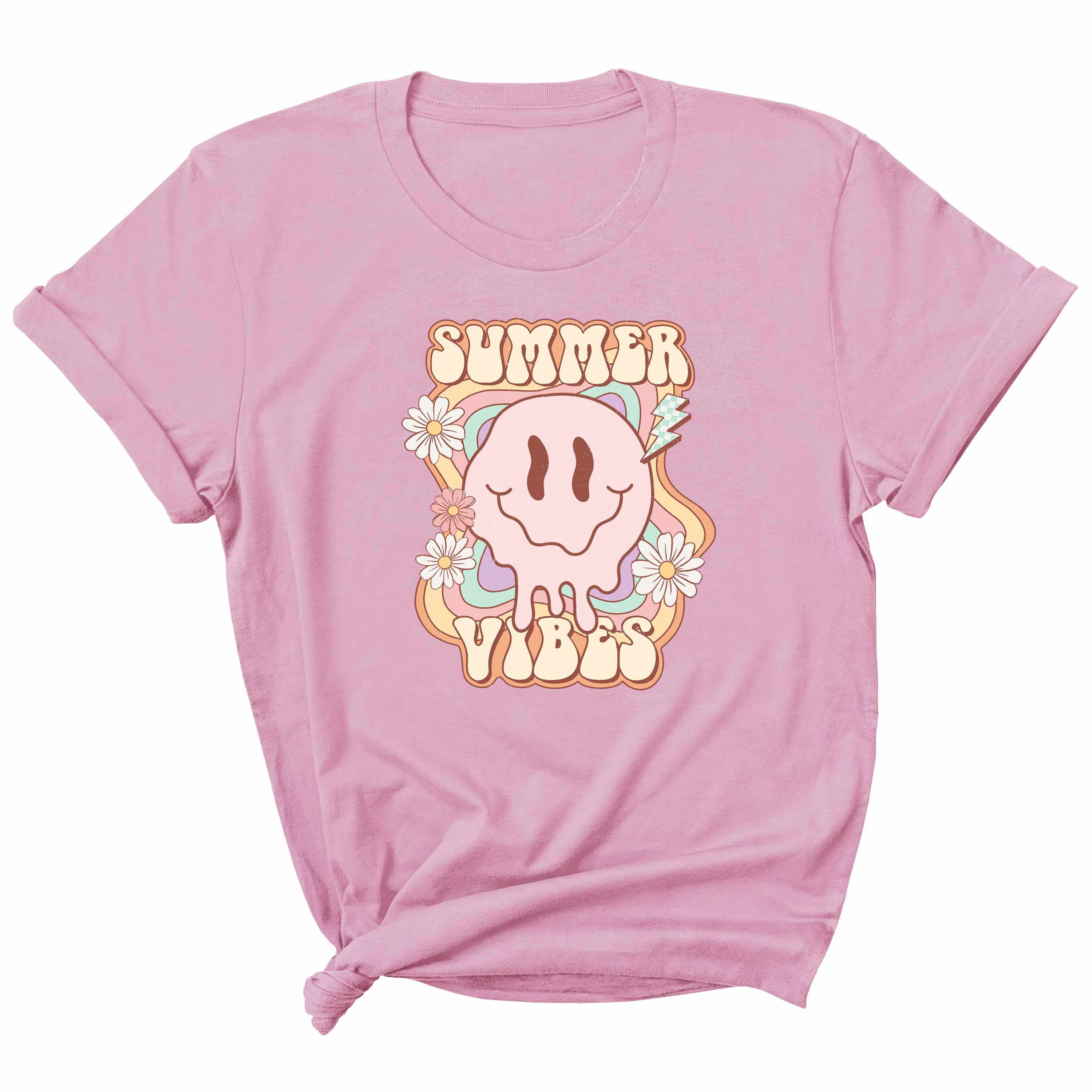 Summer Vibes - Retro Summer Kleding Transfer