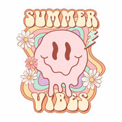 Summer Vibes - Retro Summer Kleding Transfer