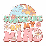 Sunshine on my mind - Retro Sommerkleidung Transfer