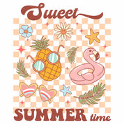 Sweet Summer - Retro Summer Clothing Transfer