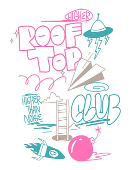 Rooftop L - Urban Noise | Transfert thermocollant