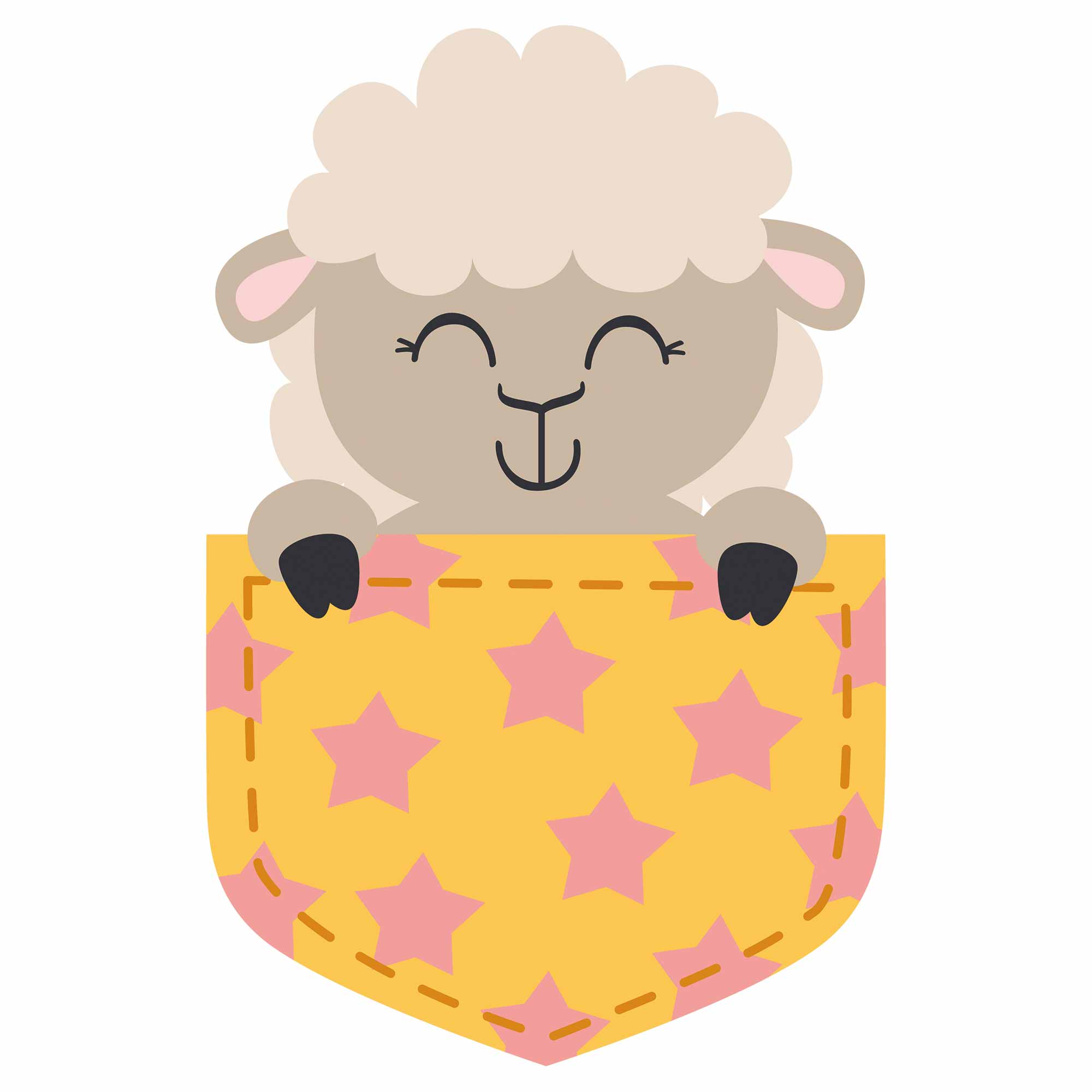 Sheep - Pocket Fun Clothing Transfer