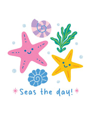 Seas the Day - Ocean Dreamers | Strijktransfer