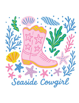 Seaside Cowgirl - Ocean Dreamers – Strijktransfer