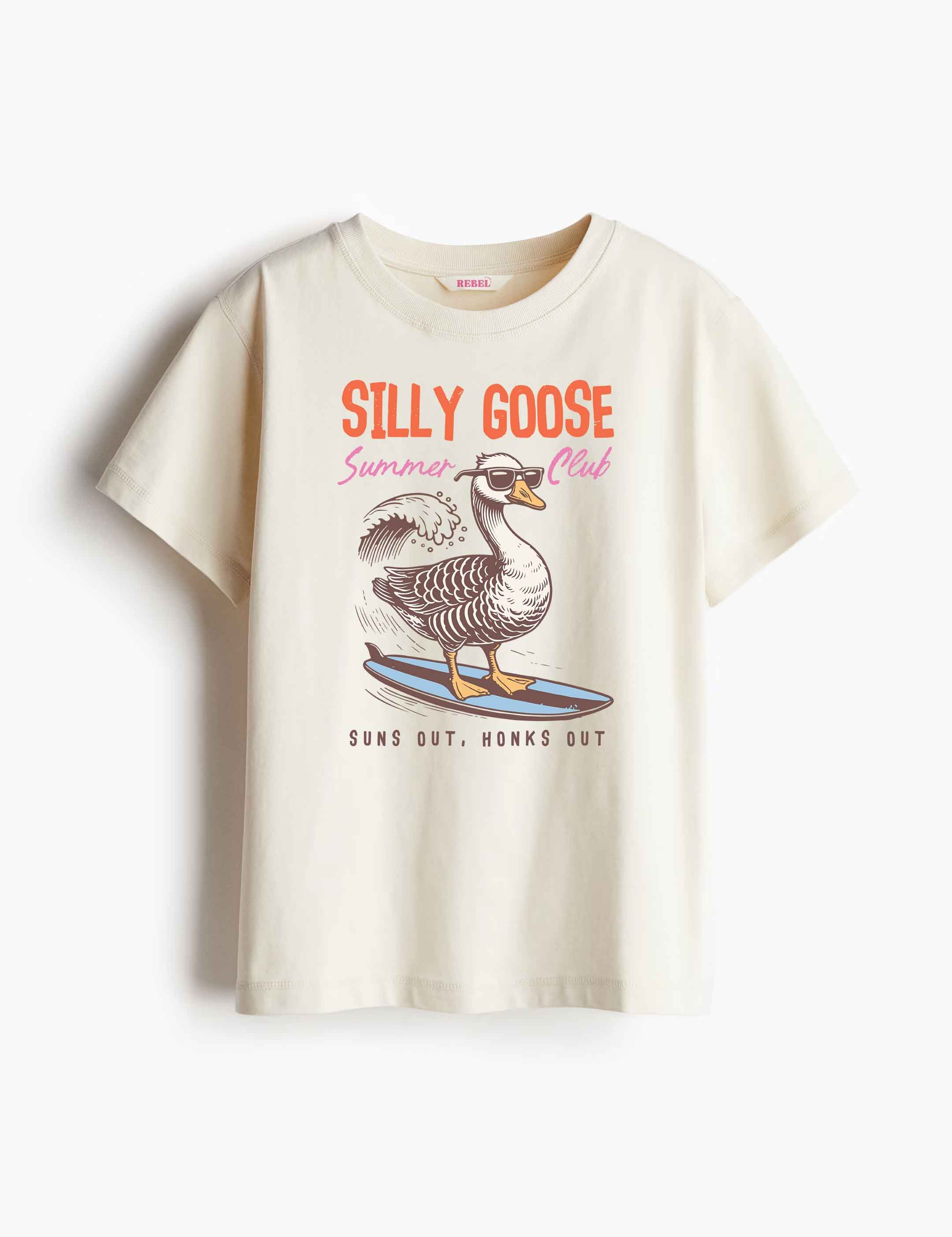 Silly Goose – Summer Goose Club | Strijktransfer