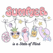 Der Sommer ist eine Geisteshaltung – Pinker Sommerkleidungstransfer