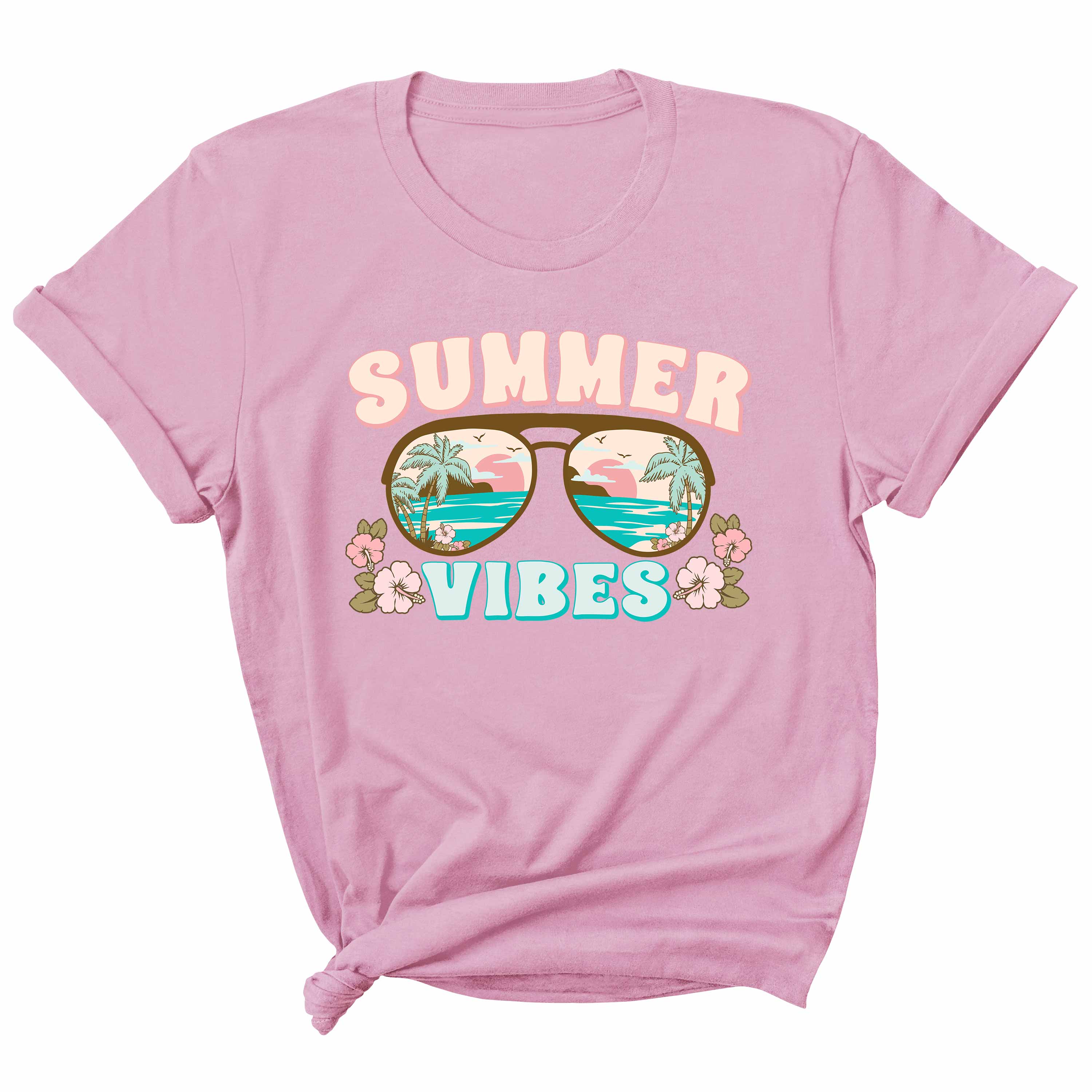 summer-vibes-sunglass-pastel-summer-tshirt-roze.jpg