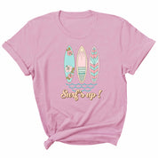 Surf's up - Pastell Sommer Kleidung Transfer