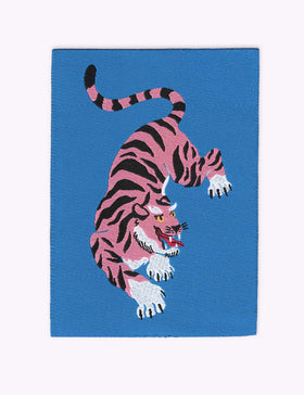 Tiger XXL | Étiquette tissée à coudre