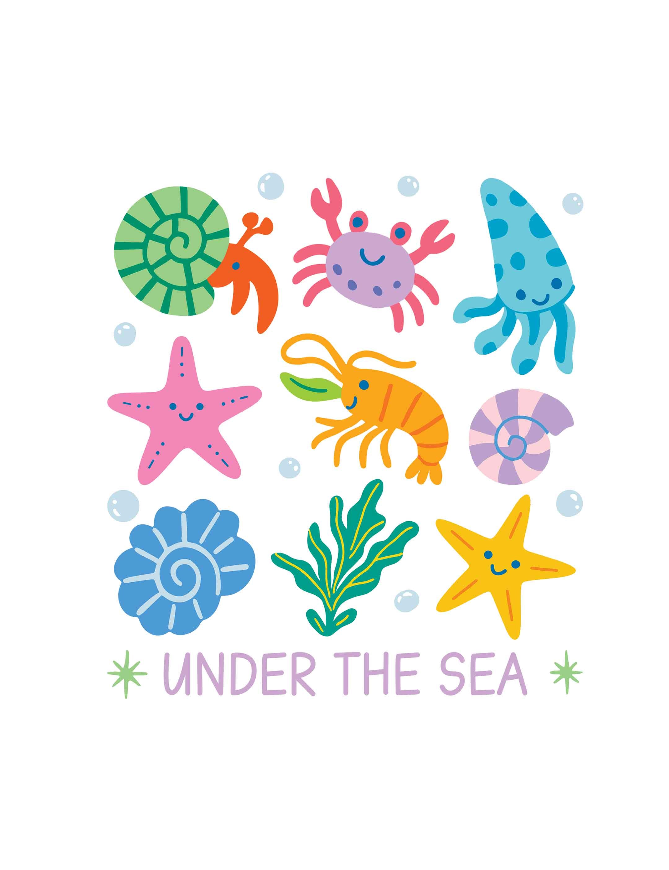 Under the Sea - Ocean Dreamers | Strijktransfer