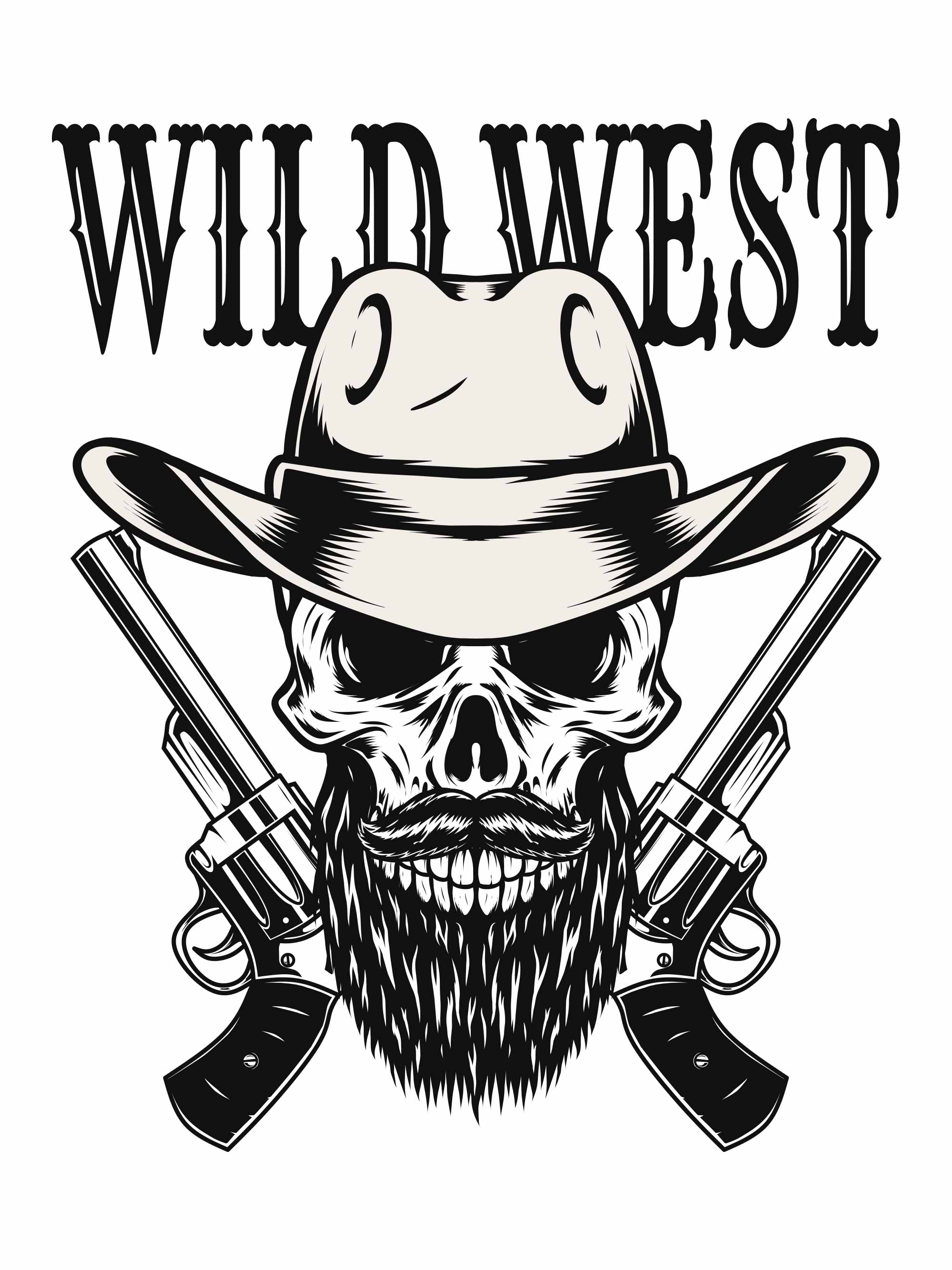 Wild West - Boys Clothing Transfers