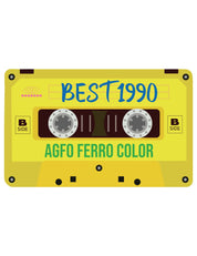 Casette Yellow - Retro Joy | Clothing Transfers