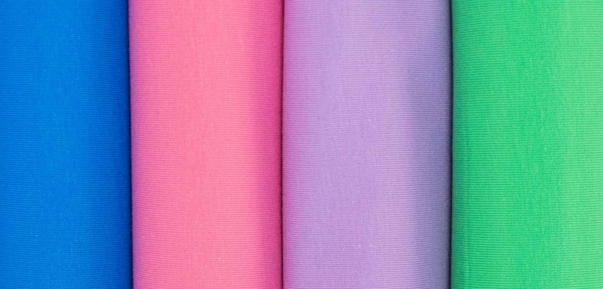 Effen Stoffen en Rib Boordstoffen | Uni French Terry & Rib Boordstoffen in vaste kleurenpaletten