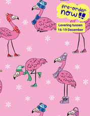 Winter Flamingo Pink Pearl | French Terry | 170 cm breed