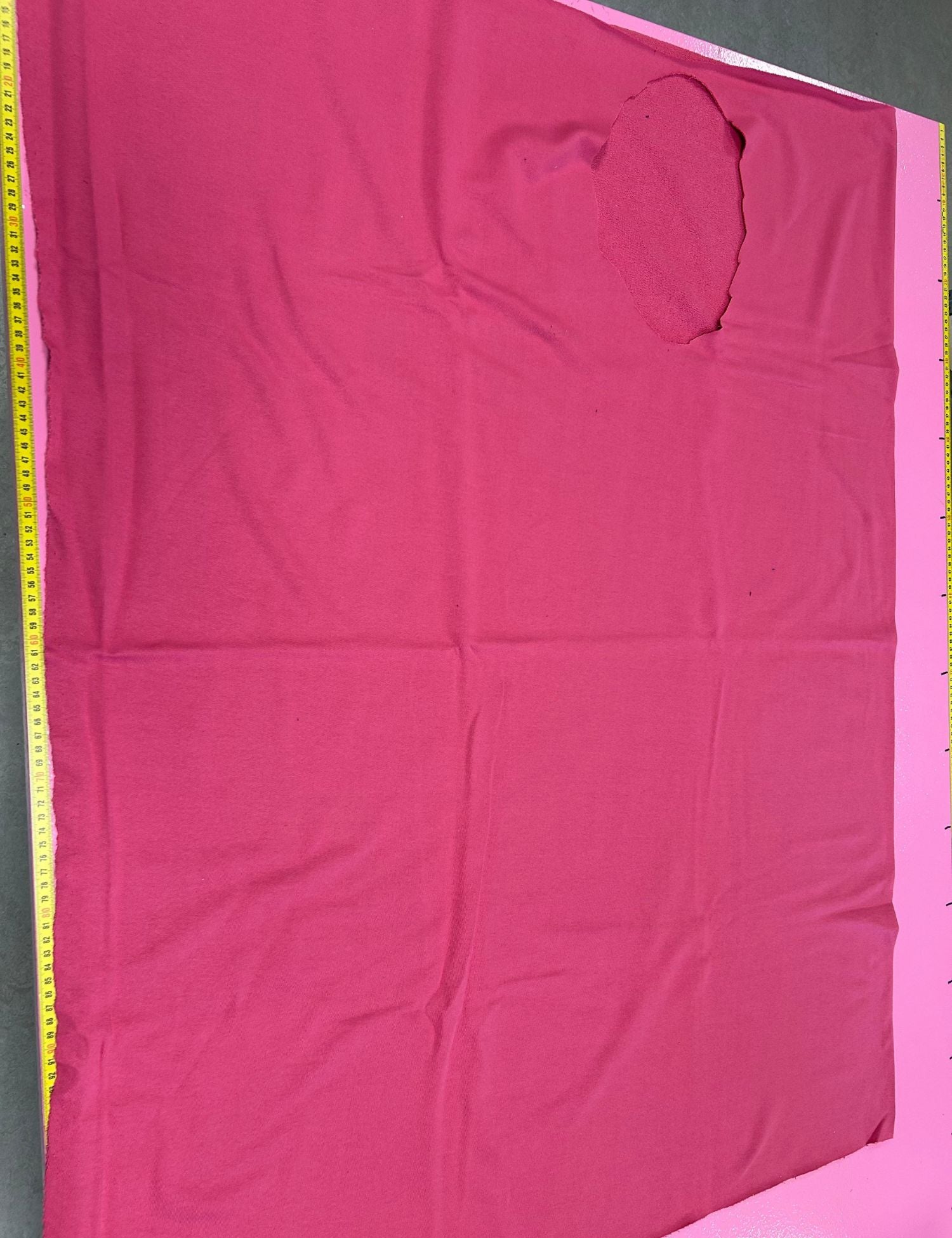 120cm Berry Bold 100% katoen French Terry | Rebel Rescue