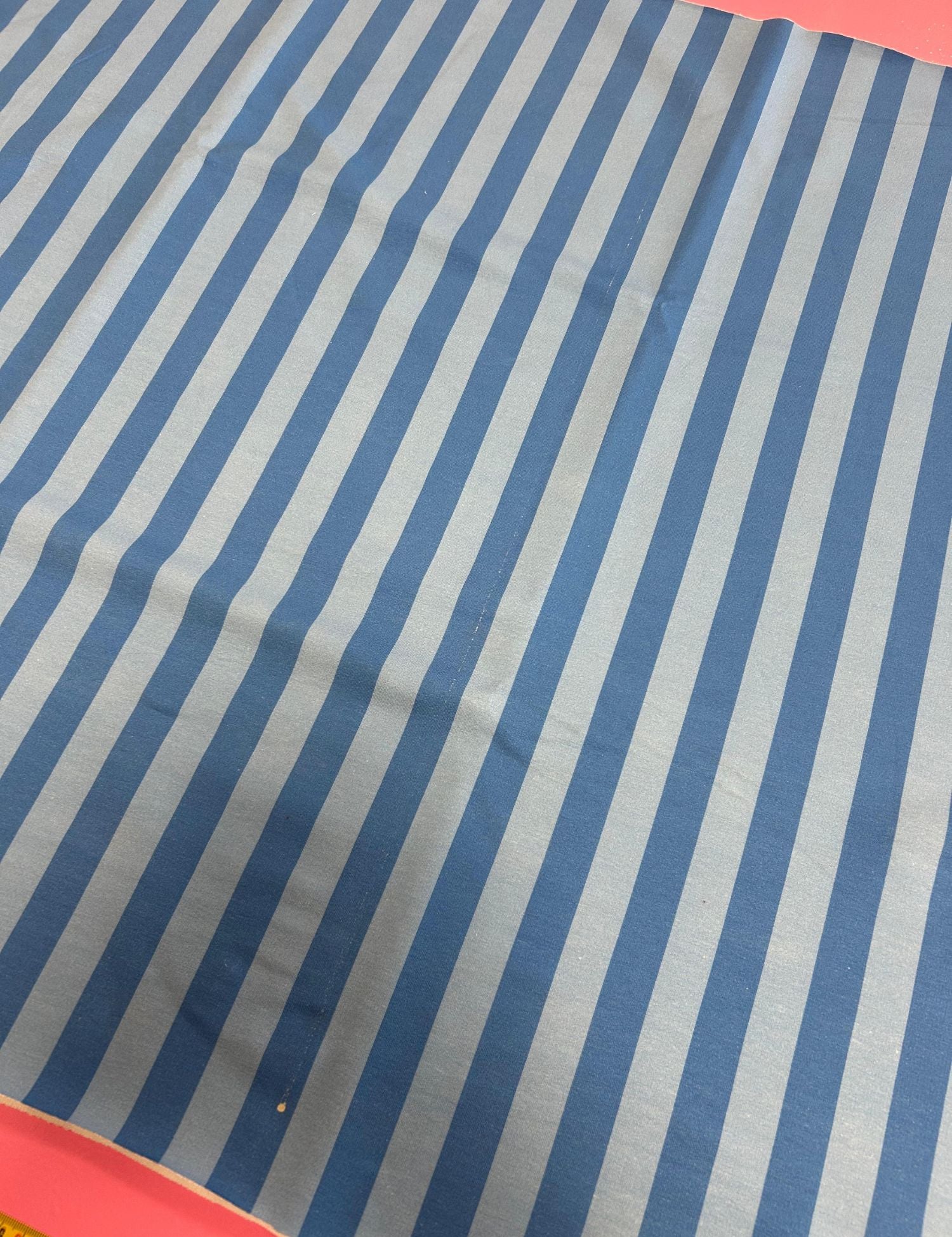 60cm Blue stripes French Terry | Rebel Rescue