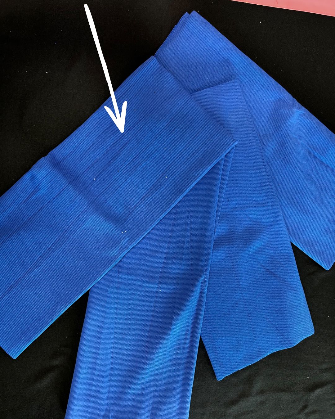 50cm Royal Blue 2x1 Rib boordstof | Rebel Rescue