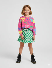 Ribbon Riot | French Terry | 170 cm breed