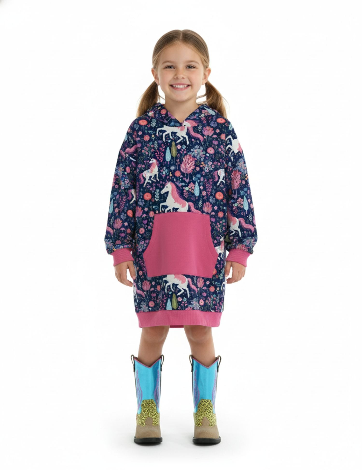 Unicorn Dawn Garden | French Terry | 170 cm breed