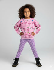 Winter Flamingo Pink Pearl | French Terry | 170 cm breed