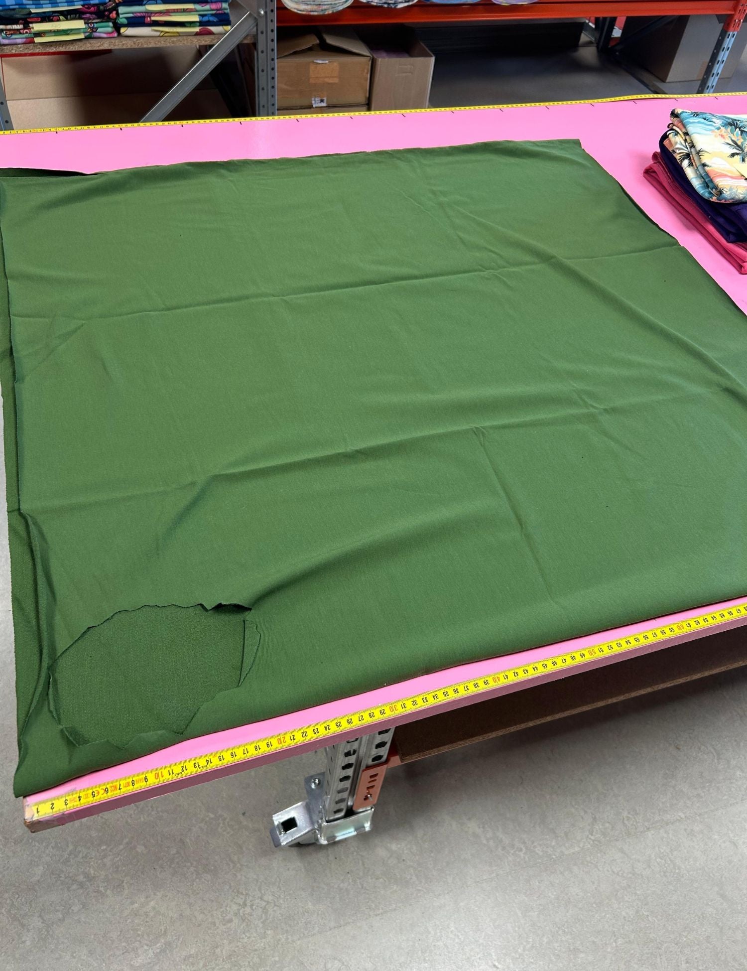 90cm Moss Green French Terry | Rebel Rescue