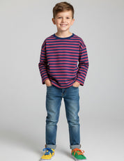 Rhino-Streifen | 100 % Baumwolljersey | 170 cm breit