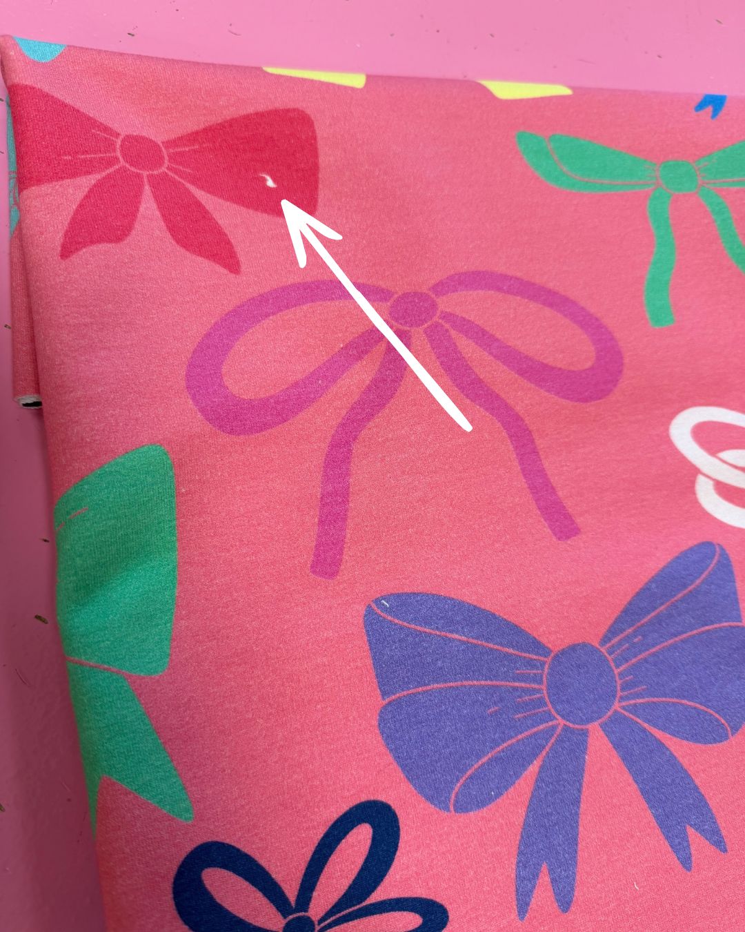50cm Ribbon Riot French Terry | Rebel Rescue