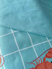 Aqua Island | 125cm breed | 2x1 Rib boordstof