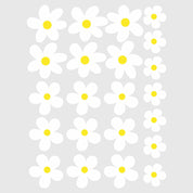 Witte Bloemen -  Fabric Frenzy