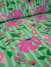 Bloom Boom Apple Pop Green | French Terry | 170 cm breed