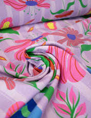 Bloom Boom Lilalicious | French Terry | 170 cm breed