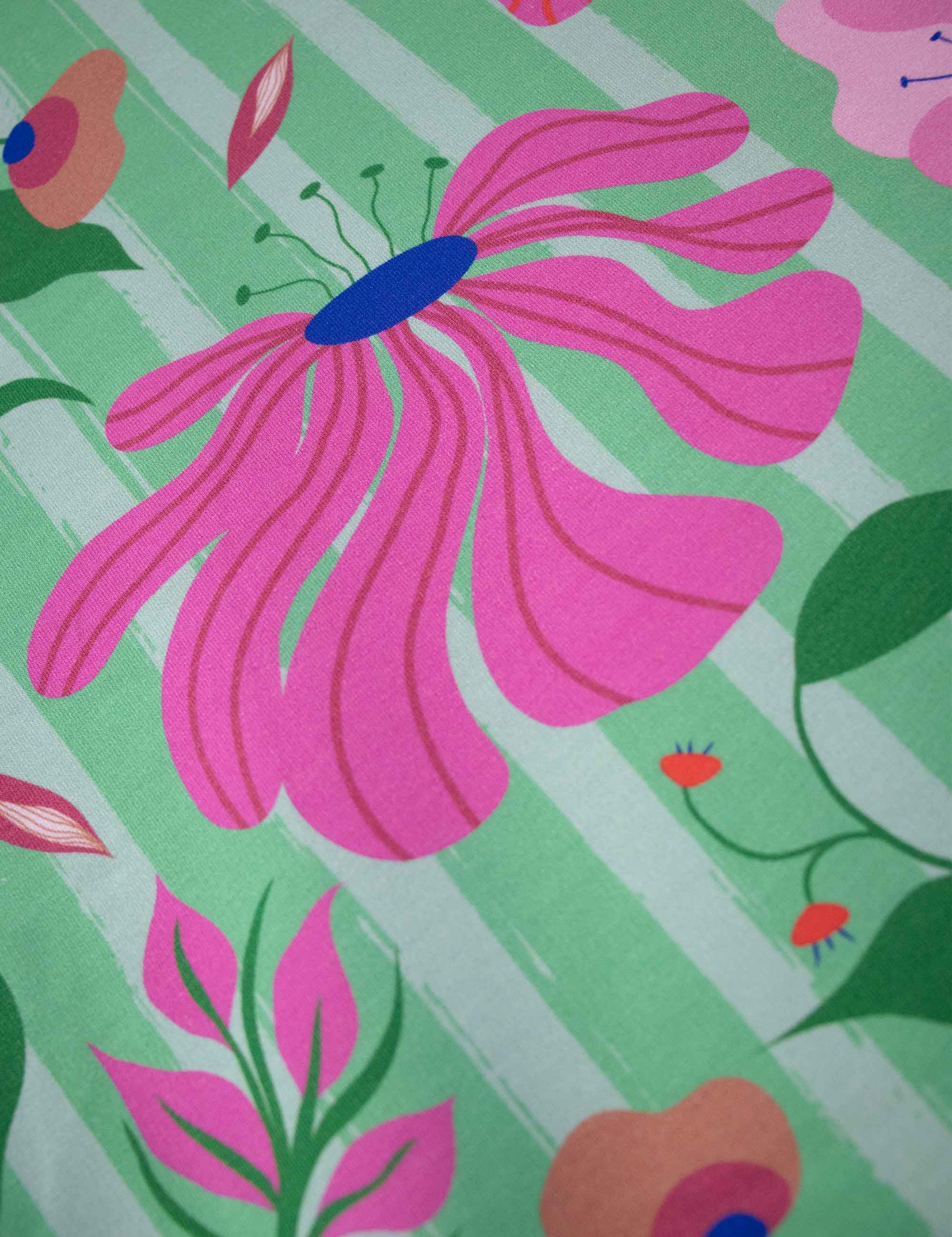 Bloom Boom Apple Pop Green | French Terry | 170 cm breed