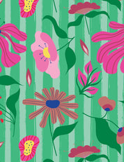 Bloom Boom Apple Pop Green | French Terry | 170 cm breed