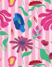 Bloom Boom Pink Pearl | French Terry | 170 cm breed