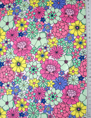 Bloom Parade – Leuchtend | Trikot | 170 cm breit