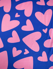 Bold Hearts - Blue | Tricot | 170cm breed