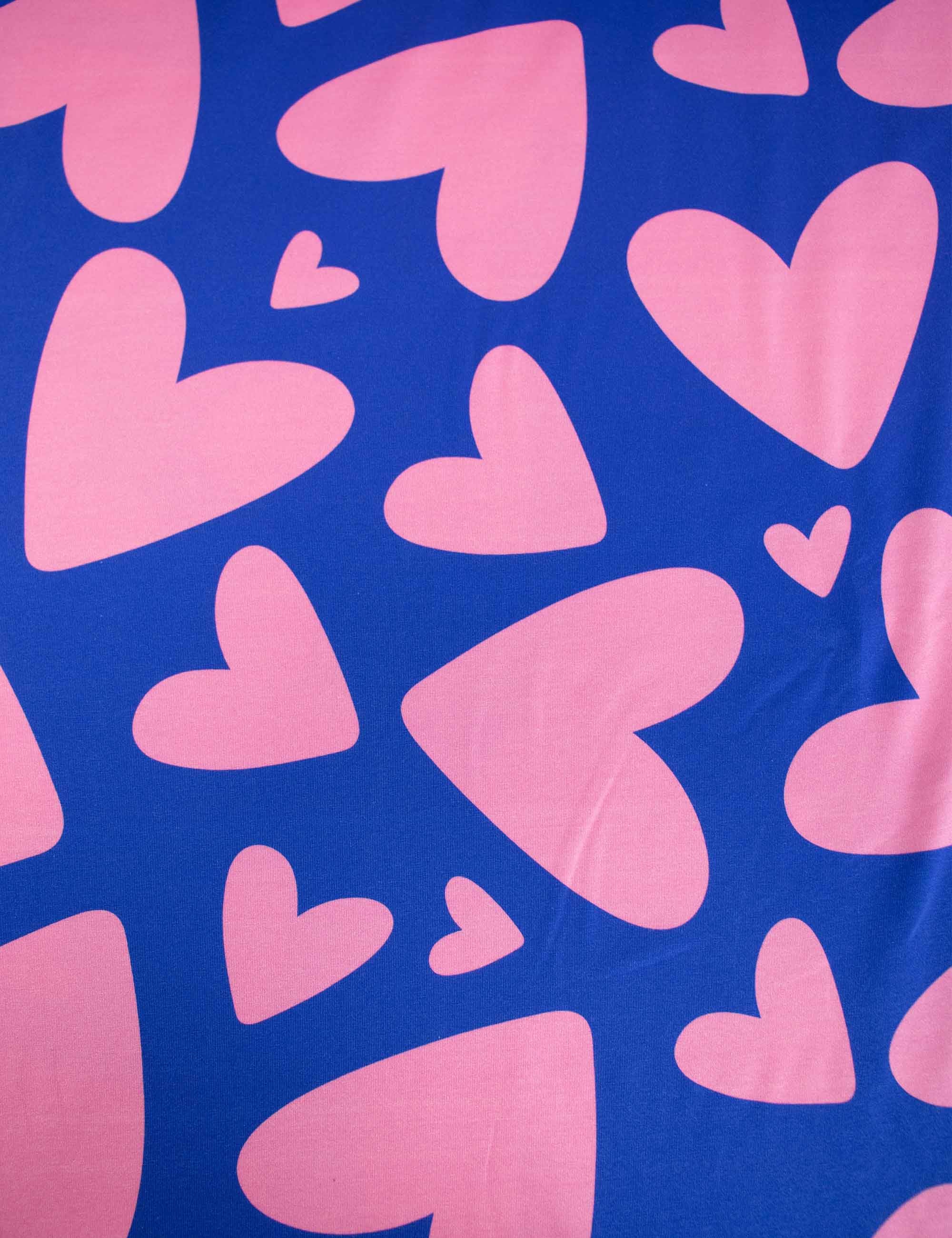 Bold Hearts - Blue | Tricot | 170cm breed