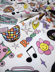 Boogie Vibes - Summer Lovin' | Katoen twill stretch