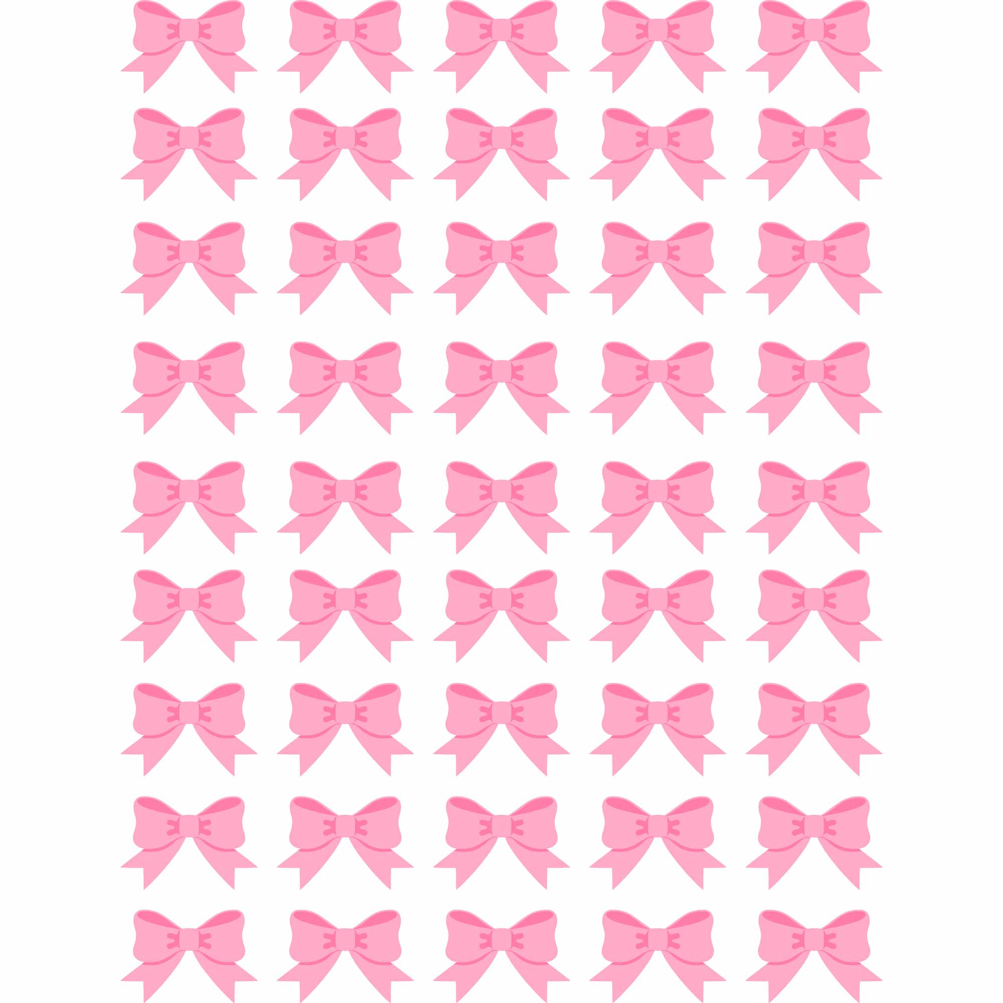 Bows Pink -  Fabric Frenzy