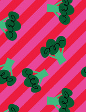 Broc 'n Roll Pink | French Terry | 170 cm breed