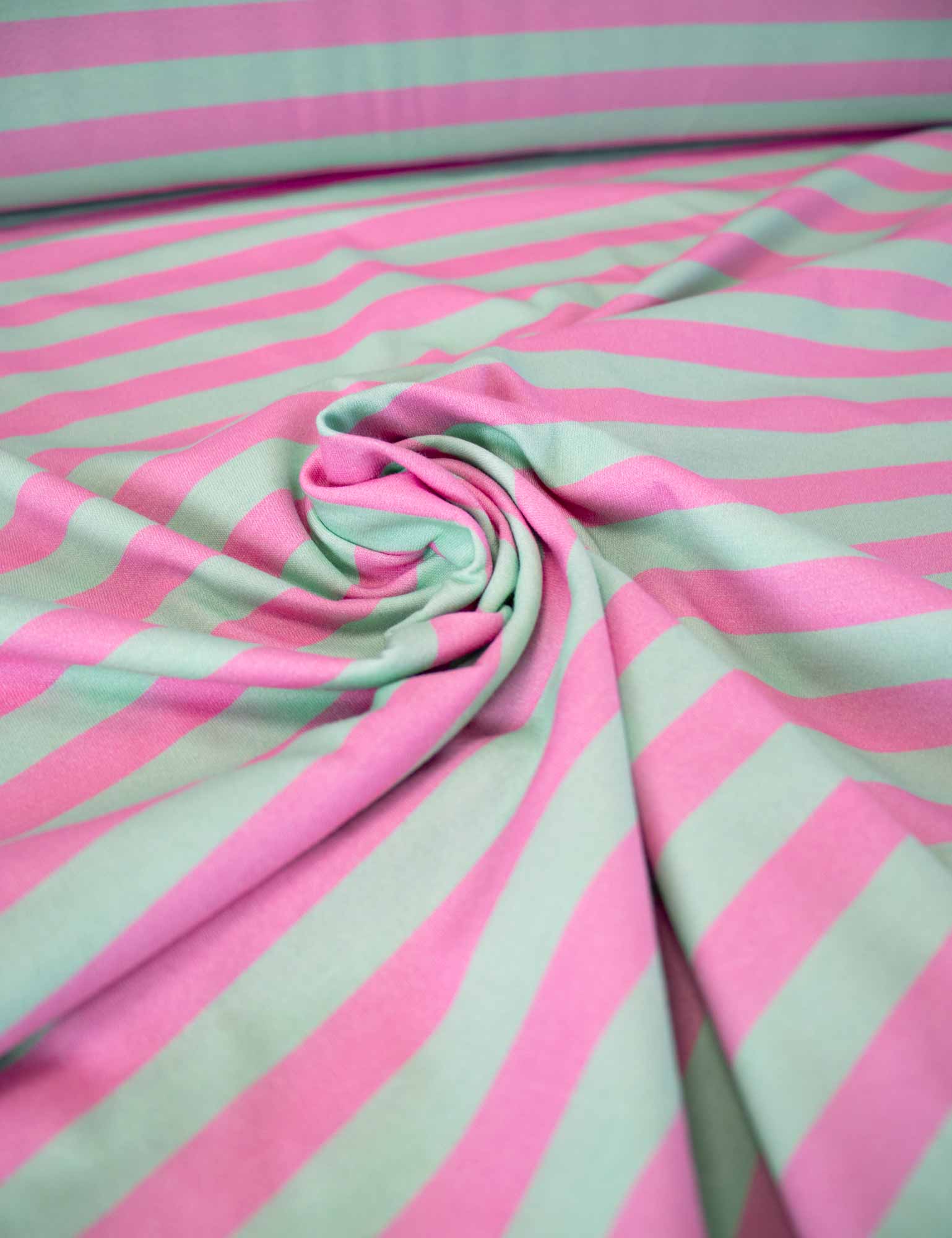 Bubble-Streifen | 100 % Baumwolljersey | 170 cm breit