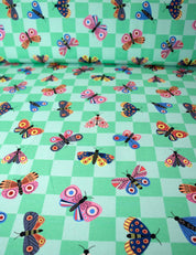 Butterfly Apple Pop Green | French Terry | 170 cm breed