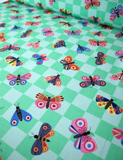 Butterfly Apple Pop Green | French Terry | 170 cm breed