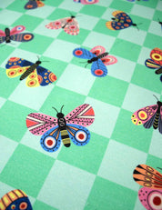 Butterfly Apple Pop Green | French Terry | 170 cm breed